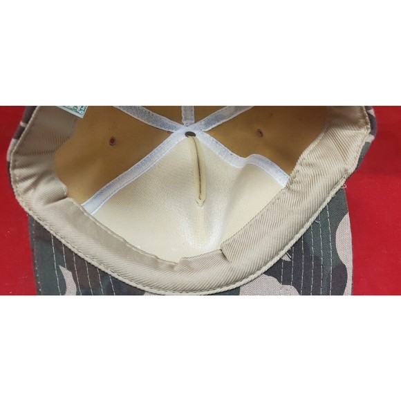 Vintage Segovia Travel Center Camouflage Foam Snapback Hunting Hat Cap - Picture 6 of 8